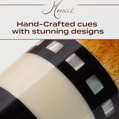 Meucci Pool Cue – Recession Buster 5, Black Accent