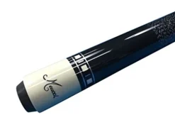Meucci SB2-N Handcrafted Pool Cue Stick with PRO Shaft Natural Stain + Hard Case