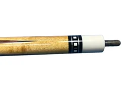 Meucci SB2-N Handcrafted Pool Cue Stick with PRO Shaft Natural Stain + Hard Case