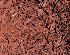 MIGHTY109 Raging Red Wood Chip Mulch (1 Pallet – 45 Boxes)