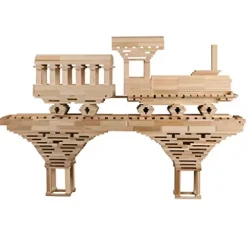 MindWare KEVA Maple 1000 Plank Set with Bin