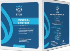Mineral Lion Pool Ionizer by ClearBlue Ionizer (40,000 Gallon) Gray