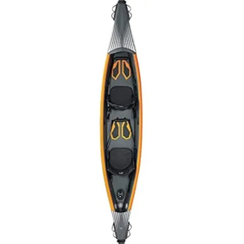 MIOBER Adventure and Fishing Kayaking Inflatable Boat Casual Bags and Kayak Black