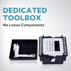 MIRADOR 111DA Louvered Pergola 10Ft x 20Ft Adjustable Roof Charcoal