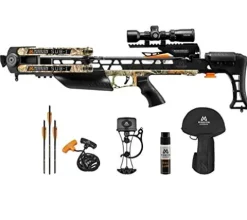 MISSION Archery Sub-1 Camo Crossbow Pro Package 385 FPS Realtree Edge