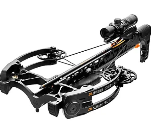 Mission Archery Sub-1 Lite 335FPS Crossbow Black Pro Package #XK036