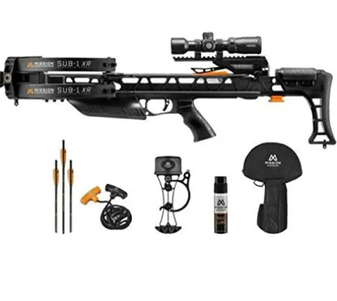 Mission Archery Sub-1 Lite 335FPS Crossbow Black Pro Package #XK036