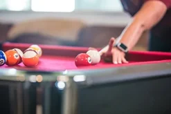 Mizerak Donovan II 8’ Billiard Table Black/Red