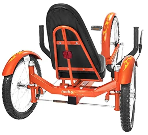 MOBO Triton Pro Adult Recumbent Trike Tangerine