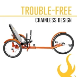 MOBO Triton Pro Adult Tricycle Orange