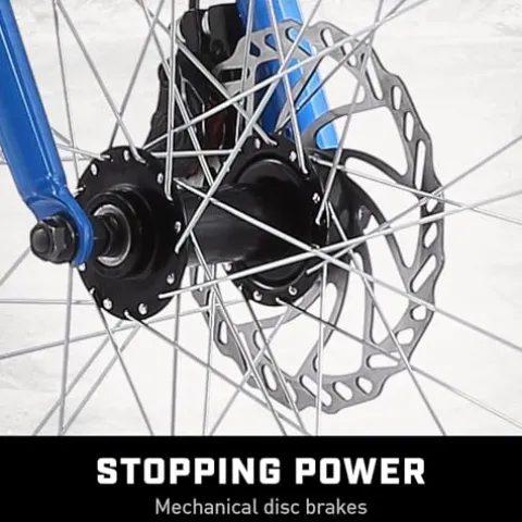 Mongoose Dolomite Fat Tire Mountain Bike 26 Inch Wheels Blue