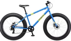 Mongoose Dolomite Fat Tire Mountain Bike 26 Inch Wheels Blue
