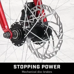 Mongoose Dolomite Fat Tire Mountain Bike Red