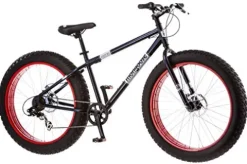 Mongoose Dolomite Mens Fat Tire Mountain Bike Navy Blue