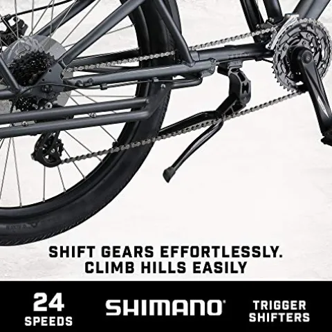 Mongoose Envoy Cargo Bike 26-Inch Grey