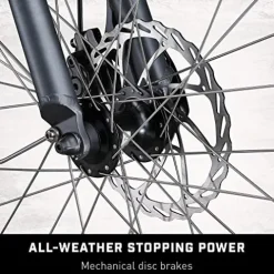 Mongoose Envoy Cargo Bike 26-Inch Grey