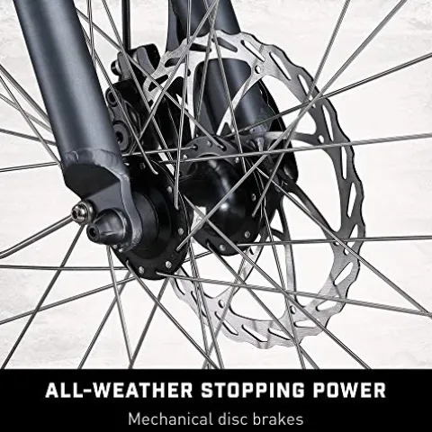 Mongoose Envoy Cargo Bike 26-Inch Grey