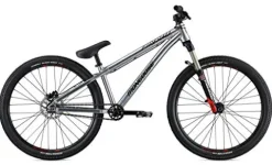 Mongoose Fireball Dirt Jump Mountain Bike 26-Inch Chrome