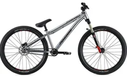 Mongoose Fireball Dirt Jump Mountain Bike 26-Inch Chrome