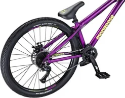 Mongoose Fireball Dirt Jump Mountain Bike 26-Inch Mechanical Disc Brakes Purple