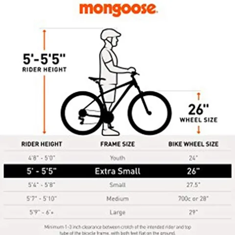 Mongoose Fireball Dirt Jump Mountain Bike 26-Inch Mechanical Disc Brakes Purple