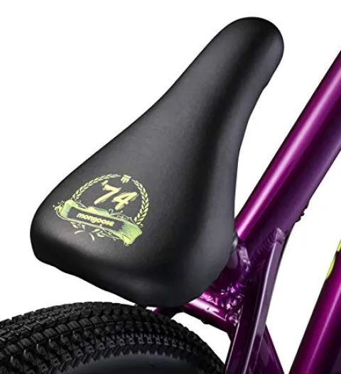 Mongoose Fireball Dirt Jump Mountain Bike 26-Inch Mechanical Disc Brakes Purple