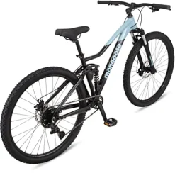 Mongoose Impasse 2.0 Mountain Bike 8-Speed Full Suspension 29-Inch Black/Blue