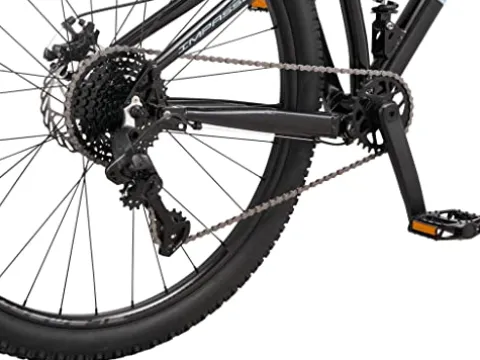 Mongoose Impasse 2.0 Mountain Bike 8-Speed Full Suspension 29-Inch Black/Blue