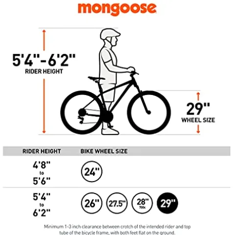 Mongoose Impasse Full Suspension Mountain Bike 18-Inch Aluminum Frame 29-Inch Wheels Silver