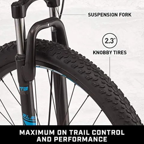 Mongoose Impasse HD Mountain Bike Aluminum Frame Twist Shifters 29-Inch Wheels Charcoal