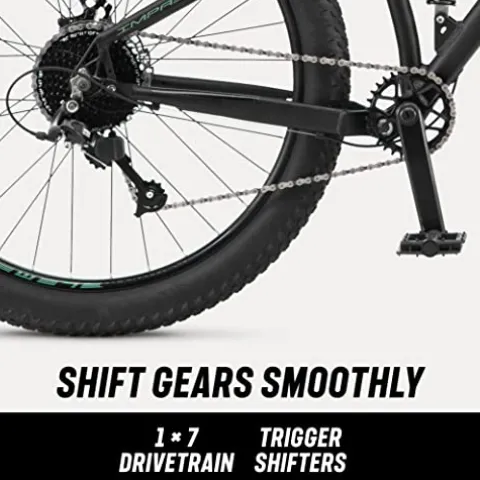 Mongoose Impasse Mountain Bike Matte Black