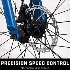 Mongoose Juneau Fat Tire Mountain Bike Blue