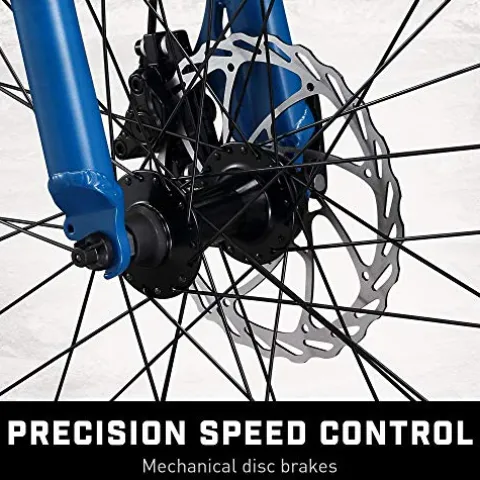 Mongoose Juneau Fat Tire Mountain Bike Blue