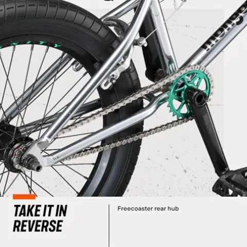 Mongoose Legion L500 Freestyle BMX Bike 20-Inch Silver