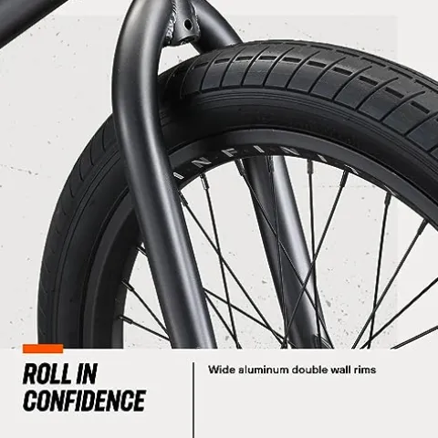 Mongoose Legion L100 Freestyle BMX Bike Steel Frame Grey/Black