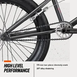 Mongoose Legion L100 Freestyle BMX Bike Steel Frame Grey/Black