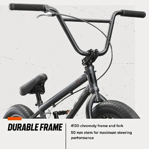 Mongoose Legion L100 Freestyle BMX Bike Steel Frame Grey/Black