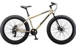 Mongoose Malus Fat Tire Mountain Bike 26-Inch 7-Speed Steel Frame Tan