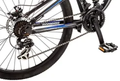 Mongoose Men’s Detour Mountain Bike Grey Full Susp
