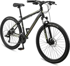 Mongoose Montana Sport Mountain Bike 21-Speed 27.5″ Black