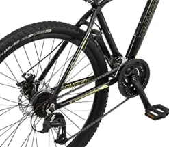 Mongoose Montana Sport Mountain Bike 21-Speed 27.5″ Black