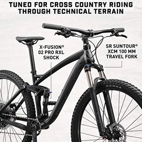 Mongoose Salvo Comp Adult Mountain Bike 29-inch 12-Speed Black