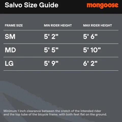 Mongoose Salvo Comp Adult Mountain Bike 29-inch 12-Speed Black