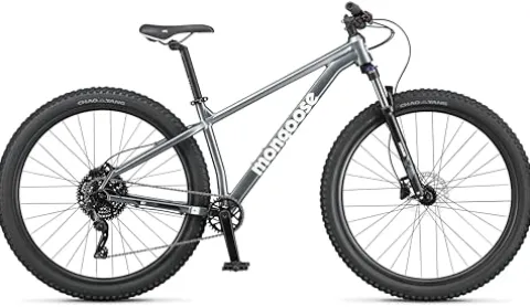 Mongoose Switchback 2 Mountain Bike 9 Speed 27.5-Inch Wheels Small Frame Grey/Switchback 2