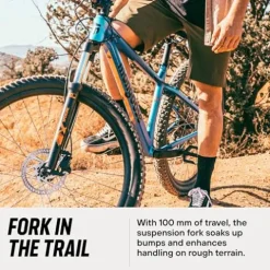 Mongoose Switchback 2 Mountain Bike 9-Speed 29-Inch Wheels Medium Grey