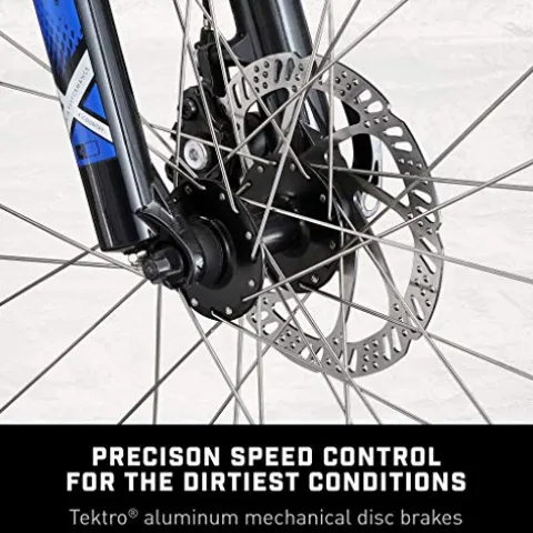 Mongoose Switchback Comp Hardtail Mountain Bike 18-Speed 27.5-Inch Medium Grey