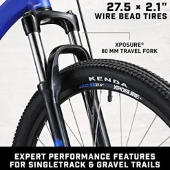 Mongoose Switchback Comp Hardtail Mountain Bike 18-Speed 27.5-Inch Medium Grey