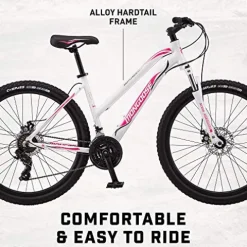 Mongoose Switchback Trail Adult Mountain Bike White