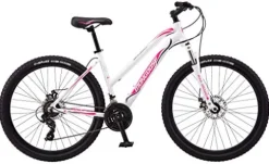 Mongoose Switchback Trail Adult Mountain Bike White