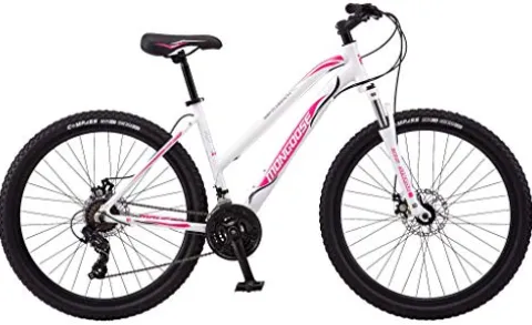 Mongoose Switchback Trail Adult Mountain Bike White